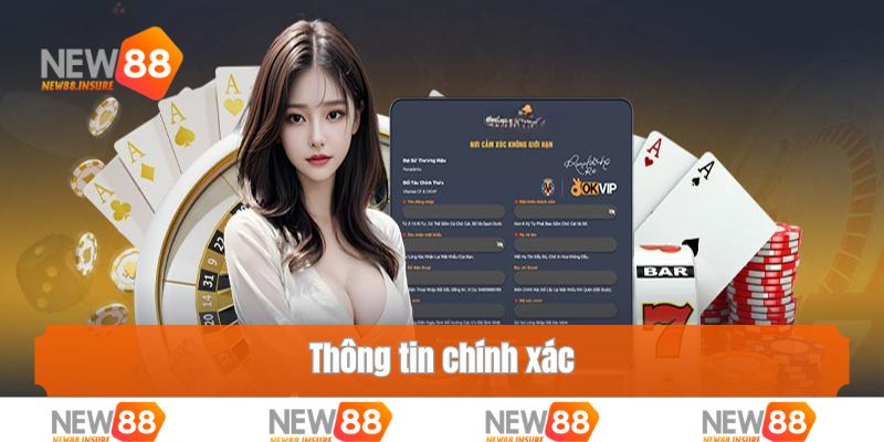 Thông tin chính xác