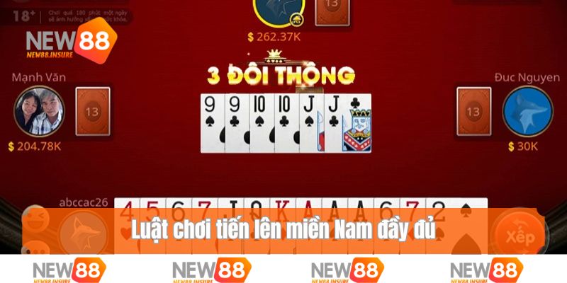 Hướng dẫn các bước chơi tiến lên miền Nam cơ bản dễ hiểu năm 2025