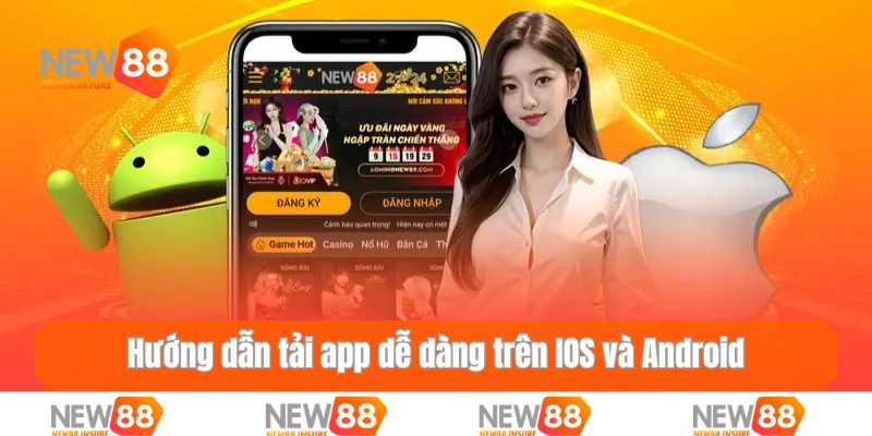 Hướng dẫn tải app dễ dàng trên IOS và Android