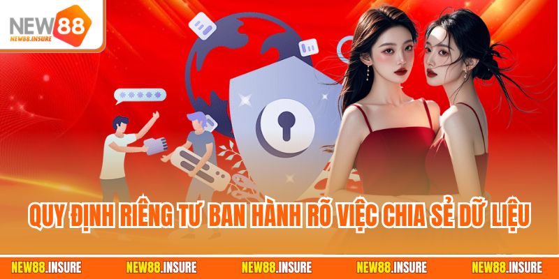 Quy định riêng tư ban hành rõ việc chia sẻ dữ liệu